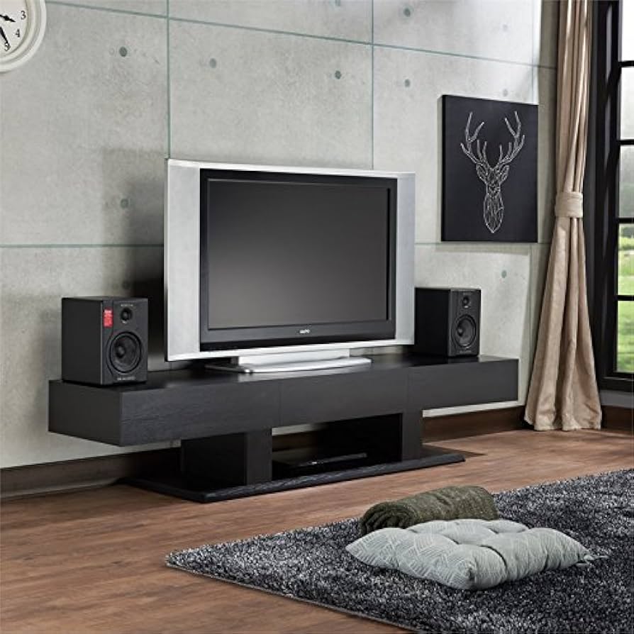 【美品】ACME Furniture GRAND VIEW TV-SHELF ACME 3 Piece Vendome II Entertainment Center - Cherry - 96 x